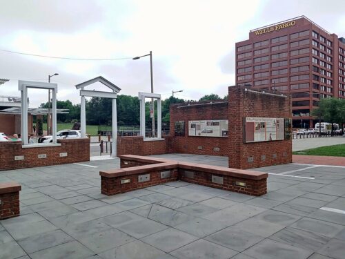 The President's House Site in Philadelphia